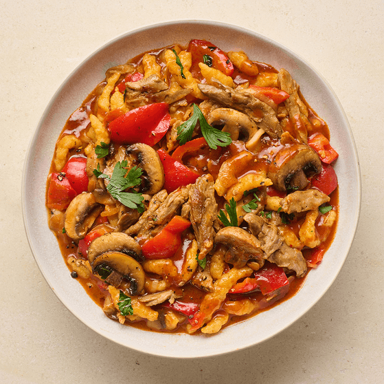 Spätzle Goulash